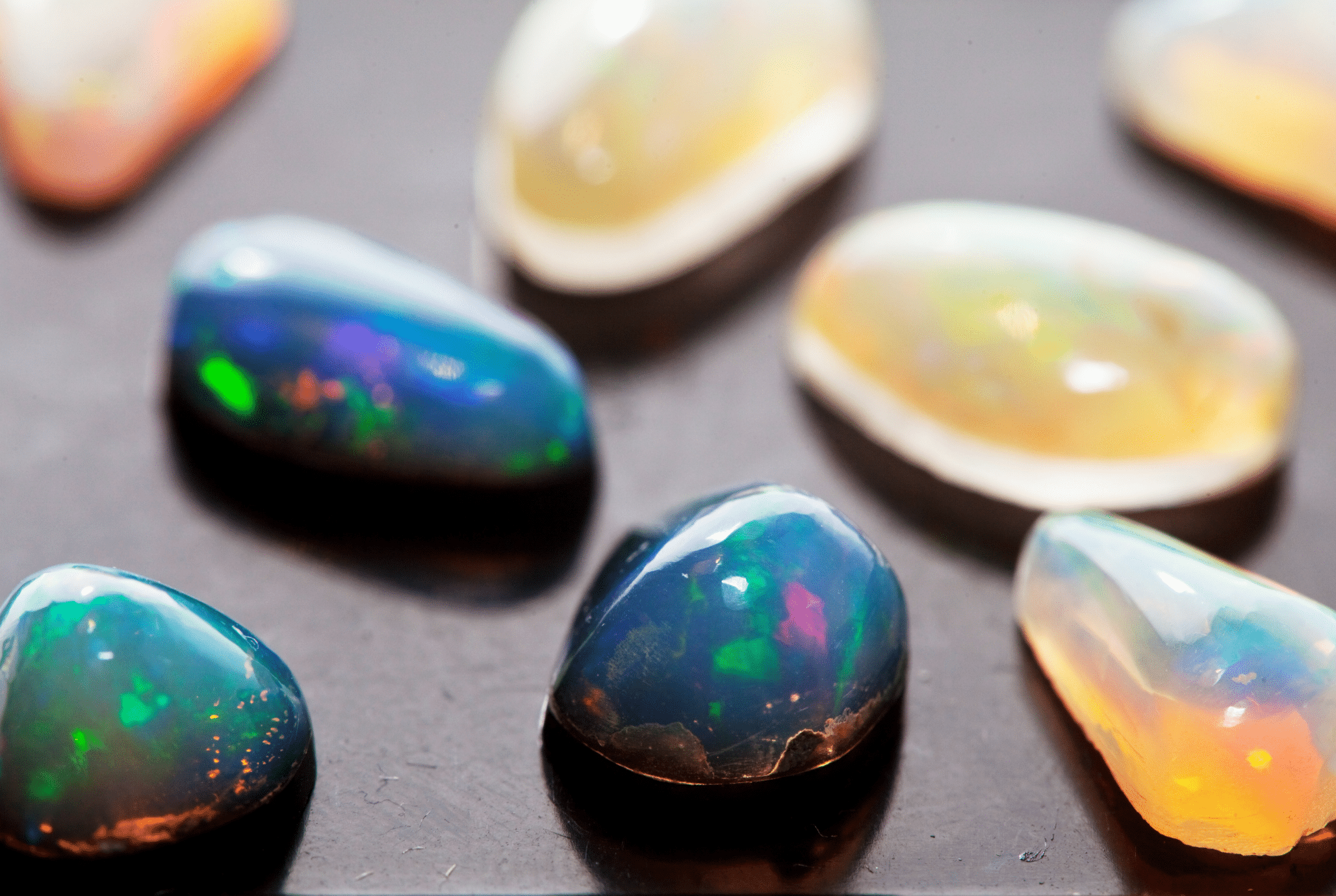 Rainbow Flat Stones 170726