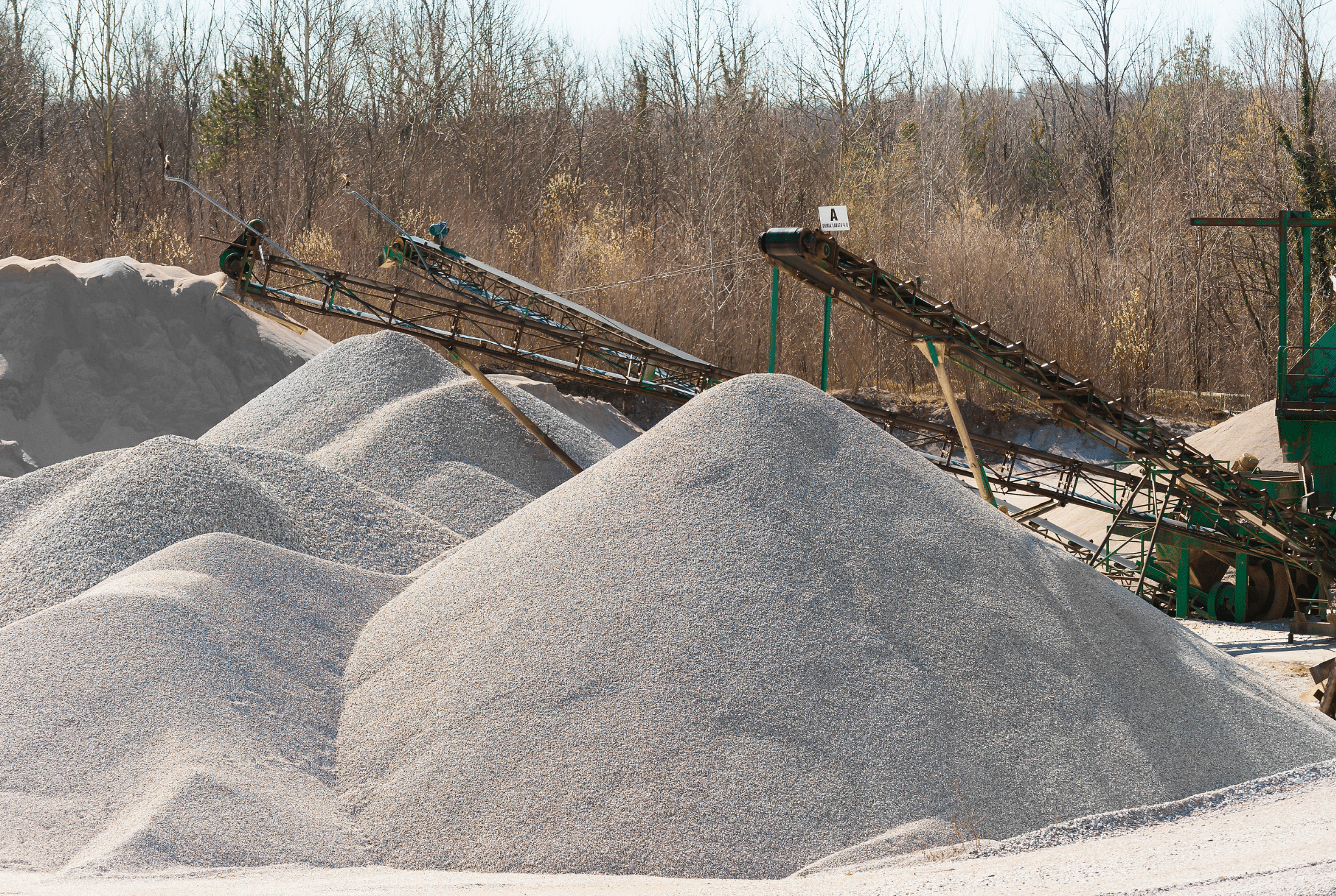 White Aggregate Gravel 170726